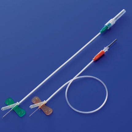 Surshield Blood Collection Set 23 Gauge 3/4 Inch Needle Length Safety Needle 12 Inch Tubing Sterile