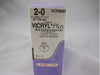 Coated Vicryl™ Plus Polyglactin 910 CP-2 1/2 Circle Reverse Cutting Needle Size 2-0 Braided
