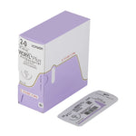 Coated Vicryl™ Plus Polyglactin 910 CT-1 1/2 Circle Taper Point Needle Size 2-0 Braided | SurgiMac Dental Supply
