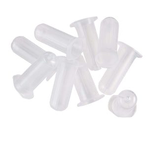 BD Vacutainer Tube Holder for 13mm & 16mm Tubes, Clear, Standard Size, Single Use, 250 Pack 364815
