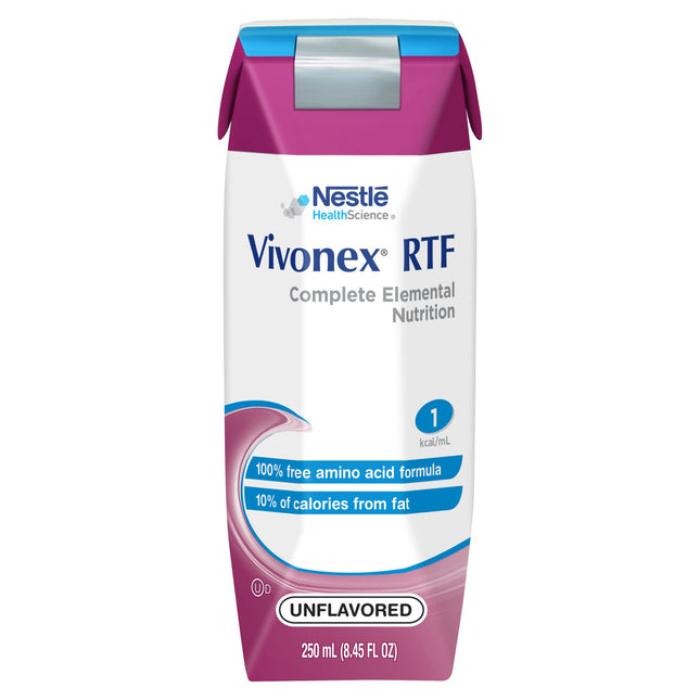 Nestle | Tube Feeding Formula Vivonex RTF Unflavored Liquid | 10043900362509-1