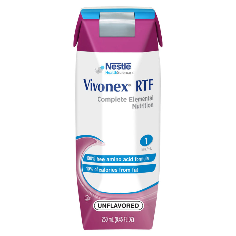 Tube Feeding Formula Vivonex RTF Unflavored Liquid 10043900362509-1