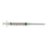 BD PrecisionGlide Hypodermic Syringe 3 mL with 1-1/2 Inch 21 Gauge Thin Wall Needle - Sterile | SurgiMac Dental Supply