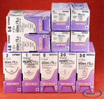 Coated Vicryl™ Plus Polyglactin 910 with Irgacare MP Antibacterial Suture FS-2 3/8 Circle Reverse Cutting Needle Size 3-0 Braided | SurgiMac Dental Supply