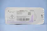 Coated Vicryl™ Plus Polyglactin 910 with Irgacare MP Antibacterial Suture SH 1/2 Circle Taper Point Needle Size 0 Braided | SurgiMac Dental Supply