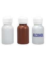 Pump Dispenser, Clear with Alcohol Print, 8oz Capacity 48