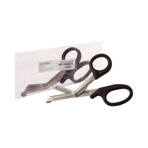 Utility Scissors McKesson 7-1/4 Inch Length Office Grade Stainless Steel / Plastic NonSterile Finger Ring Handle Angled Blunt Tip / Blunt Tip | SurgiMac Dental Supply