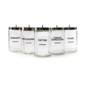 Sundry Jar McKesson 4-1/4 X 7 Inch Glass Clear | SurgiMac Dental Supply