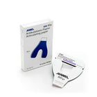 Hanel Horseshoe Shaped Articulating Paper, Blue, 80 micron, Box of 72 sheets | SurgiMac Dental Supply