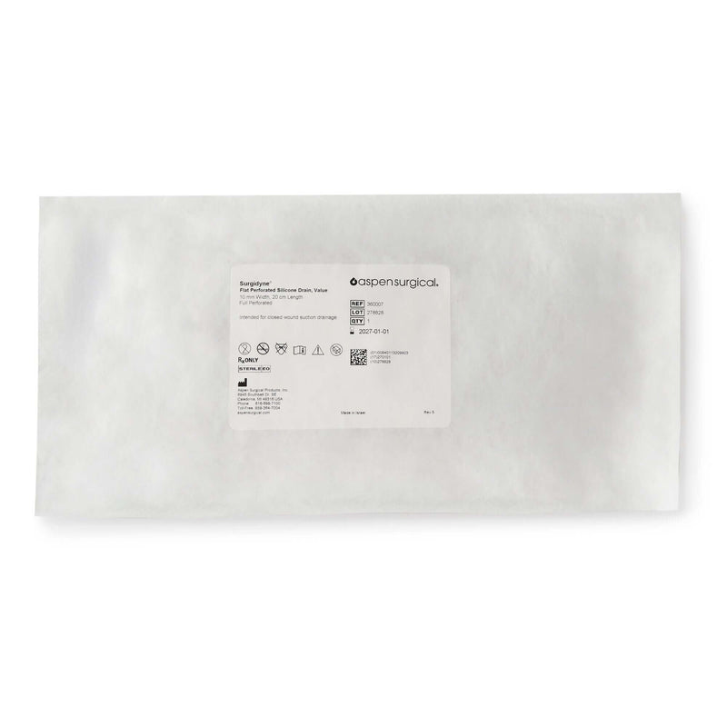 Wound Drain Tube McKesson Brand Silicone Perforated Style 10 Fr. Size Sterile | SurgiMac Dental Supply