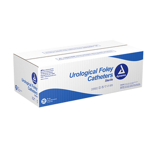 Dynarex Foley Catheters 5cc 22FR 10 Count (5cc, 22FR) | SurgiMac Dental Supply