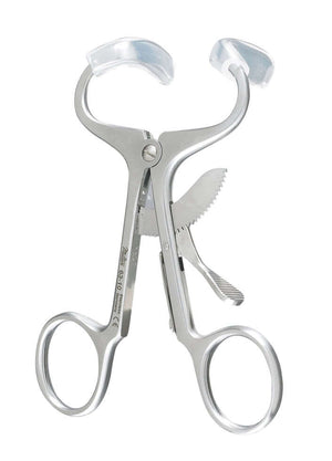 Miltex Pediatric size, Molt mouth gag, 4", with silicone tips | SurgiMac Dental Supply