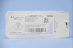 Coated Vicryl™ Plus Polyglactin 910 with Irgacare MP Antibacterial Suture CT-2 1/2 Circle Taper Point Needle Size 3-0 Braided | SurgiMac Dental Supply