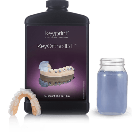 KeyOrtho IBT 3D Resin Material, 1 kg Bottle