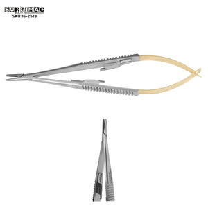 SurgiMac 4" Curved Micro-Hemostat, Stainless Steel, Air Series, 1/Pk | SurgiMac Dental Supply
