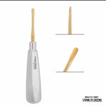 SurgiMac #34 Seldin Elevator, Straight, Gold Tips, Stainless Steel, Air Series, 1/Pk 12-1907