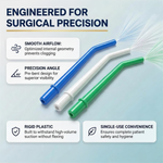 SurgiMac Surgical Aspirating Tips, White, 1/8" Diameter, MacSafe, 100/Box, 20bx/Case