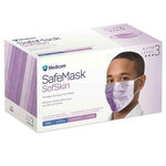Procedure Earloop Mask, Astm Level 3, Lavender, 50/Bx 2089