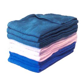 Medicom | O.R. Towel, Sterile, 17" x 26", Blue, Prewashed, Soft Cotton, 10/pk, 8 pk/cs | 5010-B