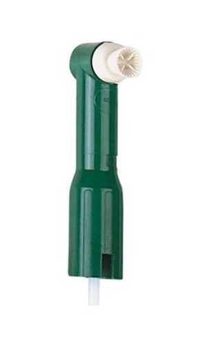 Denticator Original Green Disposable Prophy Angle-Regular White Cup, Latex Free, 144/bx 501214