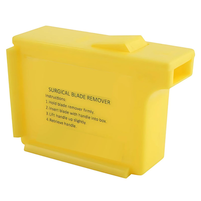 SurgiMac Scalpel Blade Remover, Handheld Disposable Sharps Container, 100/Pk | SurgiMac Dental Supply