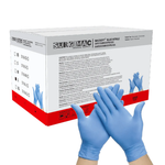SurgiMac Nitrile Exam Glove, Chemo Tested, Blue, MacSoft, 200/Box, 10Box/Case