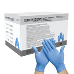 SurgiMac Nitrile Exam Glove, Chemo Tested, Blue, MacSoft, 200/Box, 10Box/Case