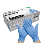 SurgiMac Nitrile Exam Glove, Chemo Tested, Blue, MacSoft, 200/Box, 10Box/Case