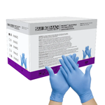 SurgiMac Nitrile Exam Glove, Chemo Tested, Blue, MacSoft, 200/Box, 10Box/Case