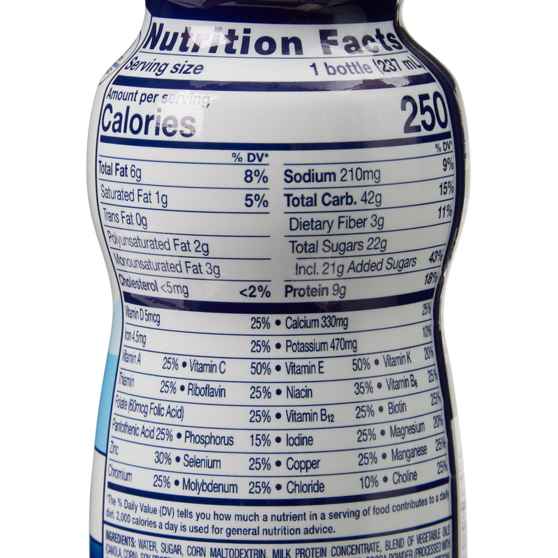 Oral Supplement Ensure Original Therapeutic Nutrition Shake Milk Chocolate Flavor Liquid 58293-1