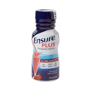 Oral Supplement Ensure Plus Therapeutic Nutrition Strawberry Flavor Liquid 58301-1