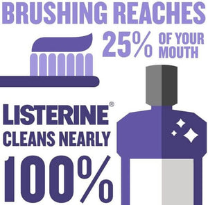 Listerine Total Care Zero Mouthwash, Alcohol Free, Fresh Mint, 95mL (3.2 oz), 24/cs | SurgiMac Dental Supply