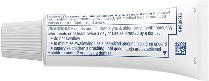 Crest Cavity Protection Toothpaste, Regular, Wintergreen Mint, 0.85 oz Tube, 240 /cs 3077209596