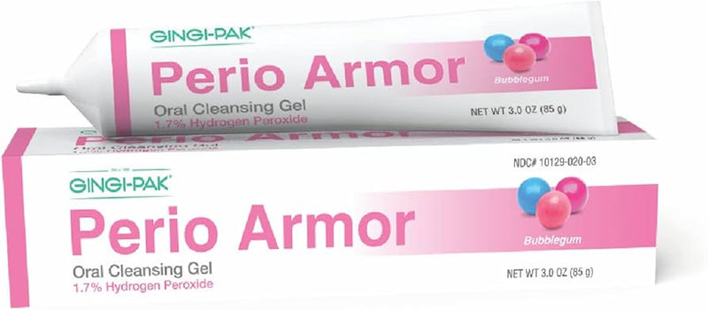 Perio Armor Oral Cleansing Gel, 1.7% Hydrogen Peroxide | SurgiMac Dental Supply