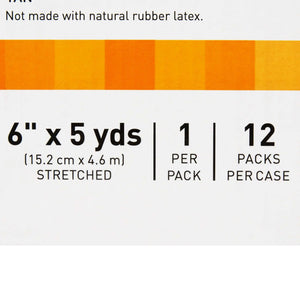 Cohesive Bandage McKesson 6 Inch X 5 Yard Self-Adherent Closure Tan NonSterile Standard Compression | SurgiMac Dental Supply