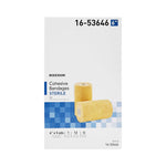 Cohesive Bandage McKesson 6 Inch X 5 Yard Self-adherent Closure Tan Sterile Standard Compression | SurgiMac Dental Supply