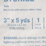 Cohesive Bandage McKesson 3 Inch X 5 Yard Self-Adherent Closure Tan Sterile Standard Compression | SurgiMac Dental Supply