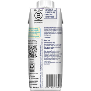 Tube Feeding Formula Diabetisource AC Unflavored Liquid