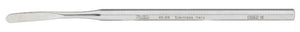 Miltex 5" Elevator, Curved Blade, Semi Sharp. Stainless Steel, Italy | SurgiMac Dental Supply