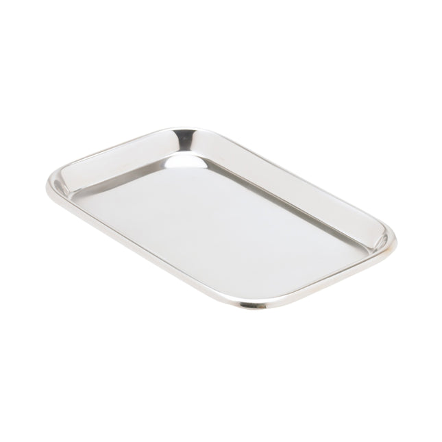 Integra Lifesciences | Miltex Mayo Tray Size 10, 10" x 6-1/2" x 23/32", Non-Perforated Stainless | 3-926