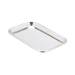 Miltex Mayo Tray Size 10, 10" x 6-1/2" x 23/32", Non-Perforated Stainless | SurgiMac Dental Supply