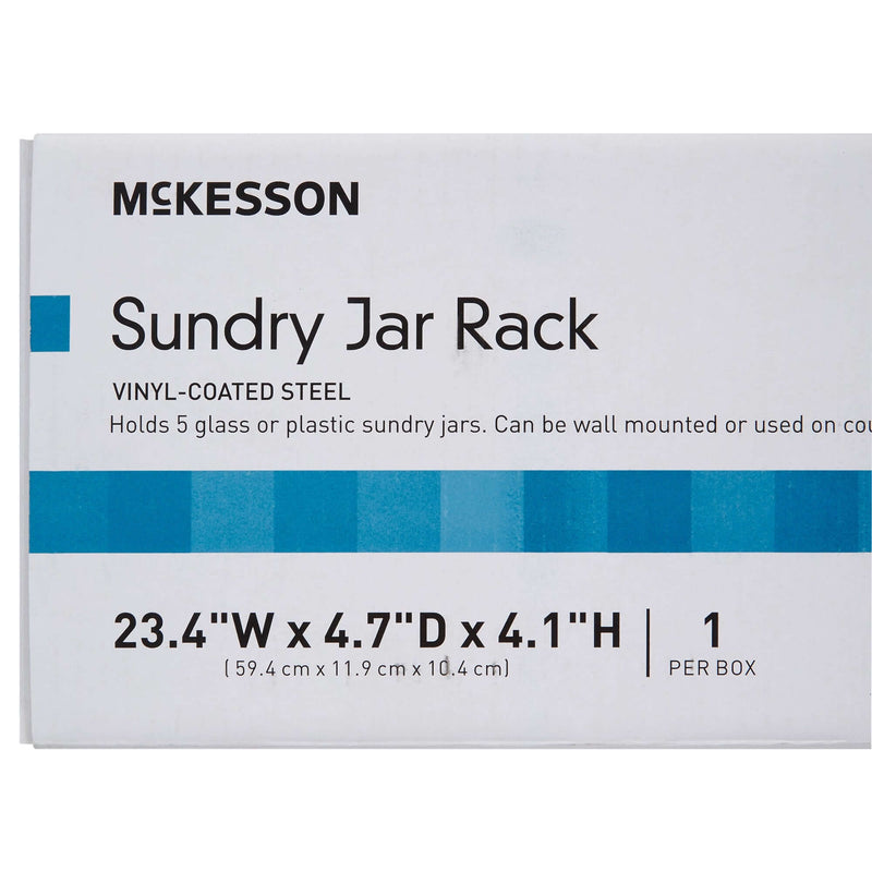 Sundry Jar Rack McKesson Vinyl Coated Steel | SurgiMac Dental Supply