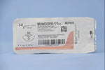 Monocryl™ Plus Poliglecaprone 25 with Irgacare MP Antibacterial Suture SH 1/2 Circle Taper Point Needle Size 3-0 Monofilament | SurgiMac Dental Supply