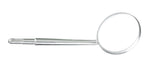 Miltex Size 4 cone socket magnifying metal mouth mirror, box of 12 mirrors | SurgiMac Dental Supply