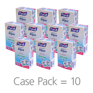 Purell Hand Sanitizing Wipes Alcohol Formula 9022-10