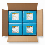 SurgiMac Patient Bibs, 13" x 18" 2-Ply Paper/1-Ply Poly, MacSafe, 125/Pk, 4pk/Case