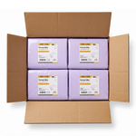 SurgiMac Patient Bibs, 13" x 18" 2-Ply Paper/1-Ply Poly, MacSafe, 125/Pk, 4pk/Case