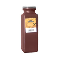 Sharps Container McKesson Red Base 10 H X 3-1/2 W X 3-1/2 D Inch Vertical Entry 0.425 Gallon 101-185
