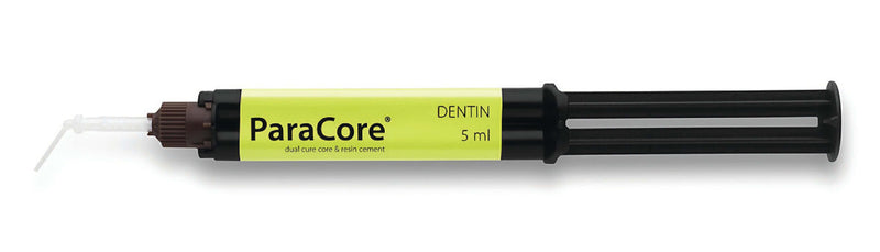 ParaCore Automix - Dentin 2x 5 mL Refill Syringes and 20 Mixing Tips | SurgiMac Dental Supply