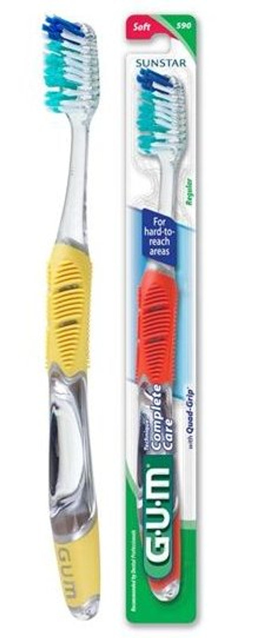 Sunstar | Technique Complete Care Toothbrush, Soft Bristles, Full Head, 1 dz/bx | 590PH